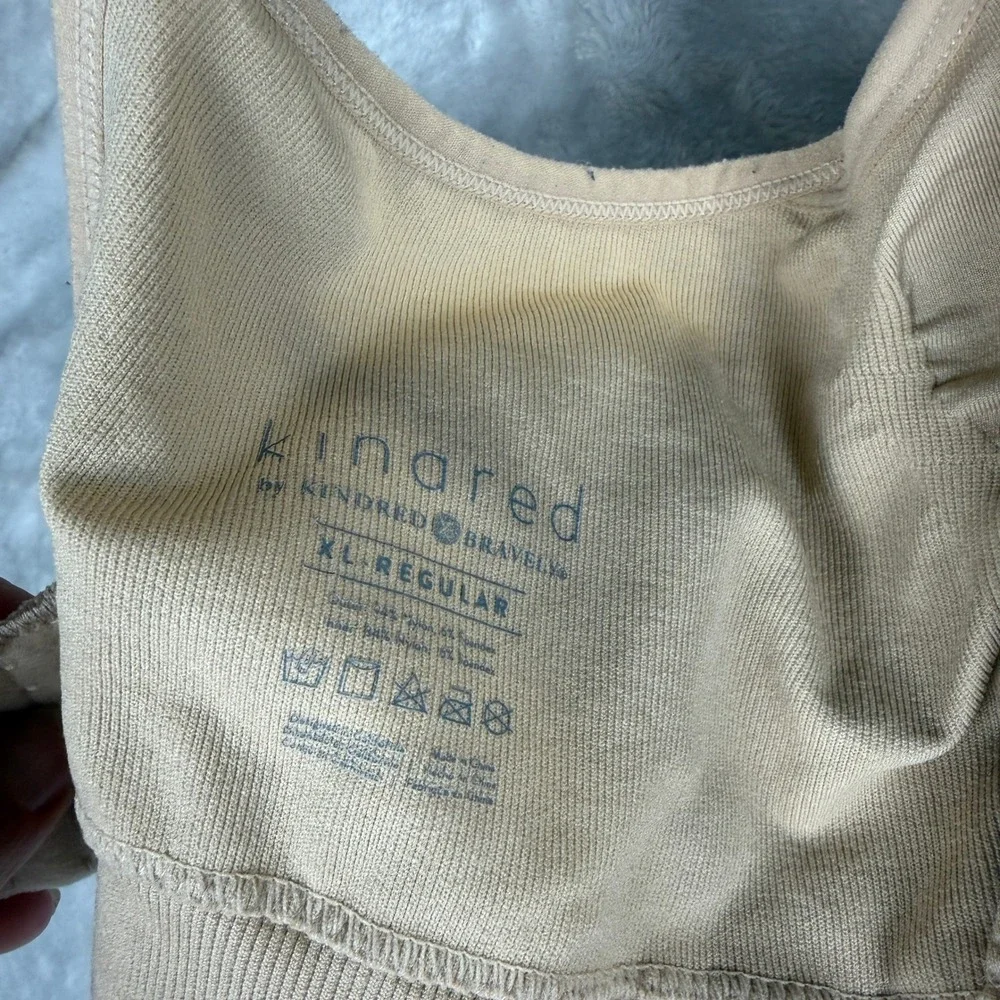 Kindred by Kindred Bravely Sublime Nursing Pumping Bra Beige XL Regular Wireless